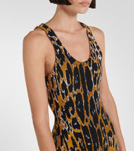 Alaia Jacquard midi dress