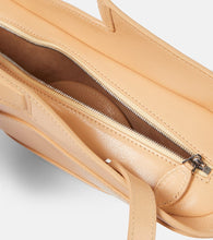 Alaia Khaima Small leather tote bag