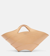 Alaia Khaima Small leather tote bag. Shop Alaia Top-Handle Bags for women now.