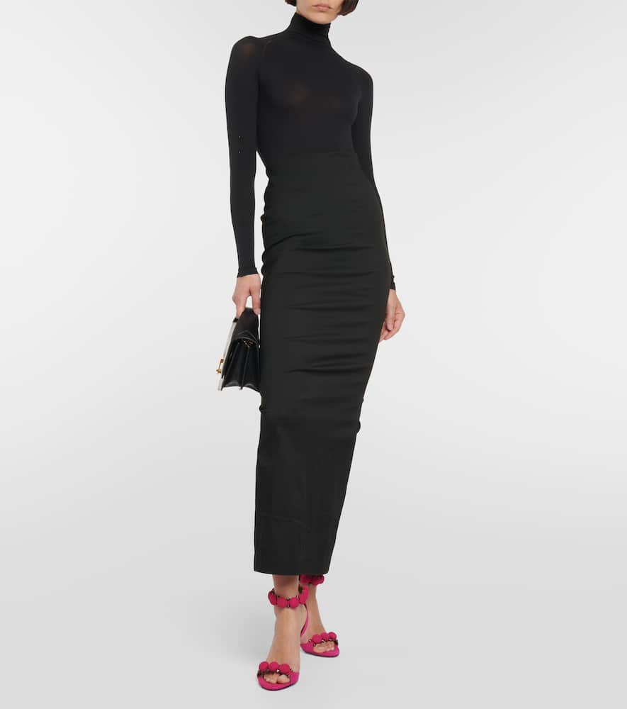 Alaia La Bombe suede sandals