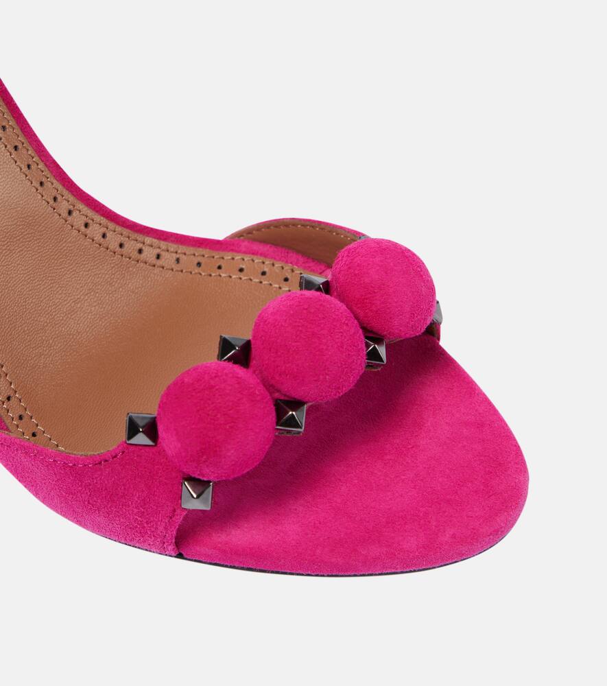 Alaia La Bombe suede sandals
