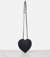 Alaia Le C√Ö¬ìur denim shoulder bag