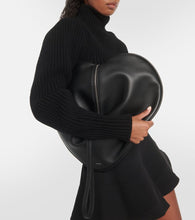 Alaia Le C√Ö¬ìur leather clutch