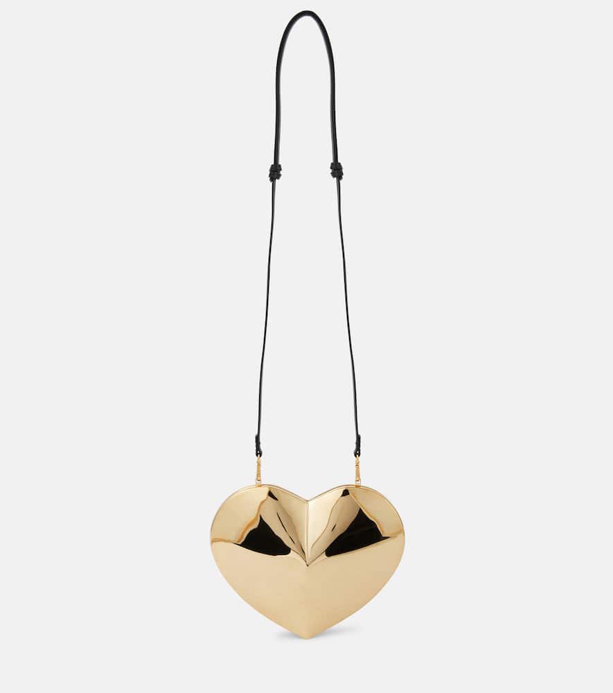 Alaia Le C√Ö¬ìur metal shoulder bag. Shop Alaia Shoulder Bags for women now.