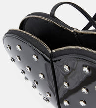 Alaia Le C√Ö¬ìur studded leather crossbody bag