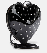 Alaia Le C√Ö¬ìur studded leather crossbody bag
