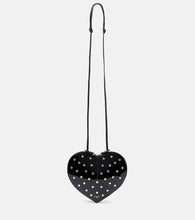 Alaia Le C√Ö¬ìur studded leather crossbody bag. Shop Alaia Shoulder Bags for women now.