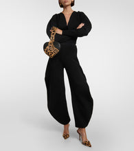 Alaia Le Cache C√Ö¬ìur calf hair and leather clutch