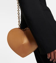 Alaia Le Coeur leather shoulder bag