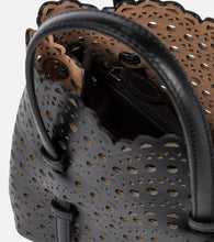 Alaia Le Mina 20 Vienne Wave leather tote bag