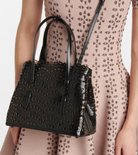 Alaia Le Mina 25 Vienne Wave leather tote bag