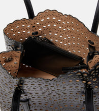 Alaia Le Mina 25 Vienne Wave leather tote bag