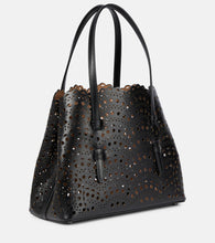 Alaia Le Mina 25 Vienne Wave leather tote bag