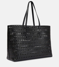 Alaia Le Mina 44 Vienne leather tote bag