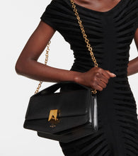 Alaia Le Papa Medium leather crossbody bag