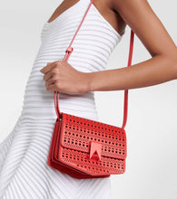 Alaia Le Papa Small Vienne leather crossbody bag