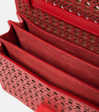 Alaia Le Papa Small Vienne leather crossbody bag