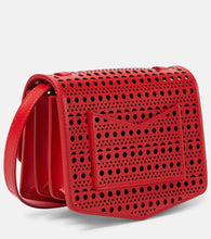 Alaia Le Papa Small Vienne leather crossbody bag