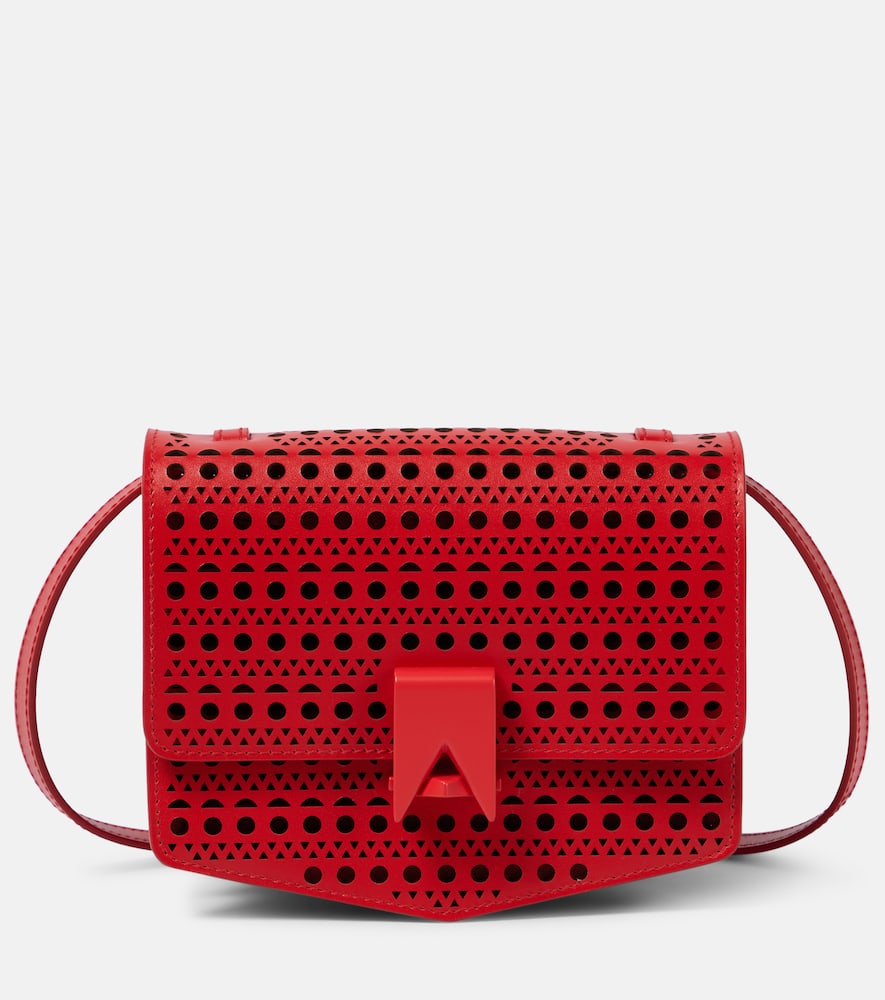 Alaia Le Papa Small Vienne leather crossbody bag. Shop Alaia Shoulder Bags for women now.