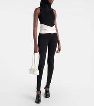 Alaia Le Teckel Small leather shoulder bag