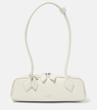 Alaia Le Teckel Small leather shoulder bag. Shop Alaia Shoulder Bags for women now.