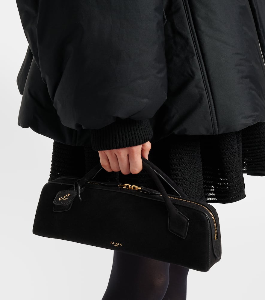 Alaia Le Teckel leather clutch