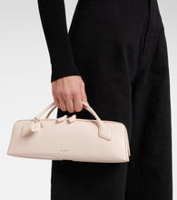 Alaia Le Teckel leather clutch