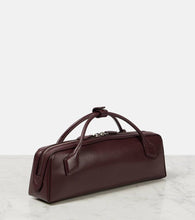 Alaia Le Teckel leather clutch