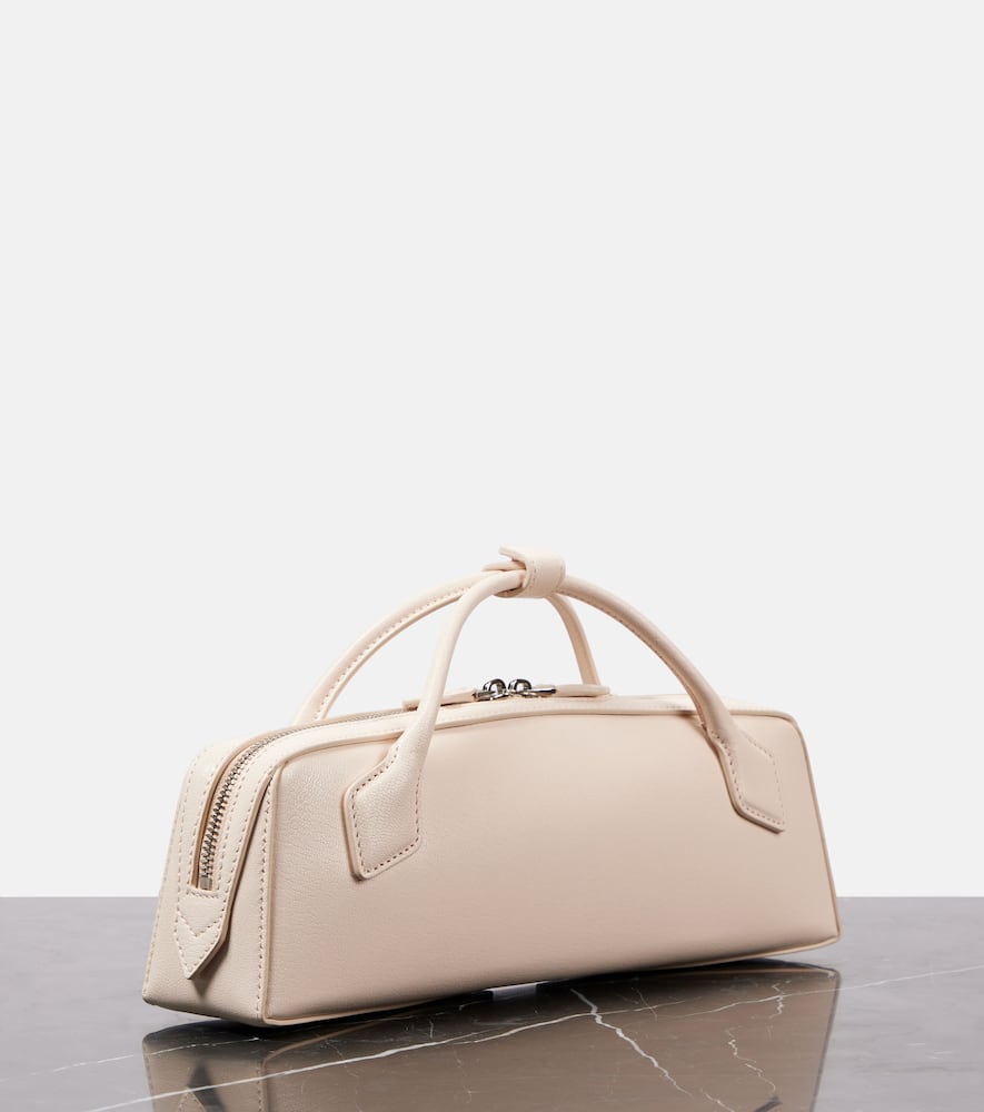 Alaia Le Teckel leather clutch