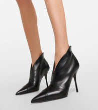 Alaia Leather ankle boots