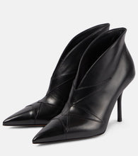 Alaia Leather ankle boots