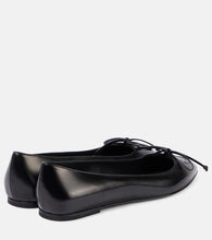 Alaia Leather ballet flats