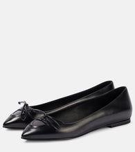 Alaia Leather ballet flats