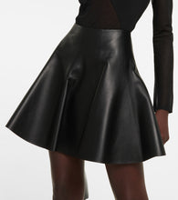 Alaia Leather miniskirt