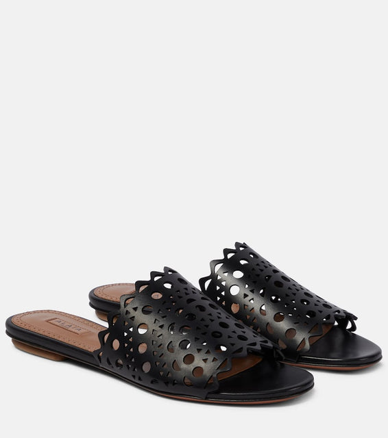 Alaia Leather sandals