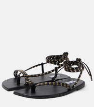 Alaia Marsa embellished leather sandals