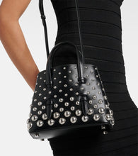 Alaia Mina 20 embellished leather tote bag