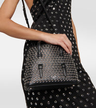 Alaia Mina 20 embellished leather tote bag