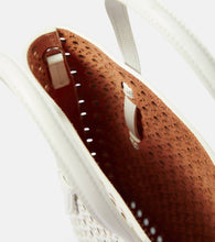 Alaia Mina NS Neo Vienne leather tote bag