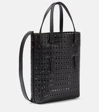 Alaia Mina Ns Vienne Wave leather tote bag