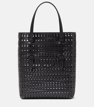 Alaia Mina Ns Vienne Wave leather tote bag. Shop Alaia Top-Handle Bags for women now.
