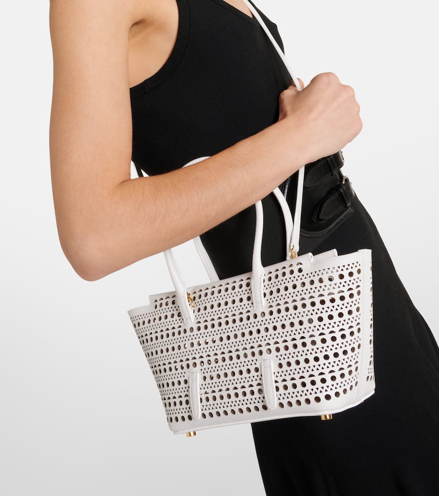 Alaia New Mina 20 leather shoulder bag