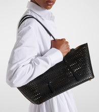 Alaia New Mina 32 leather shoulder bag