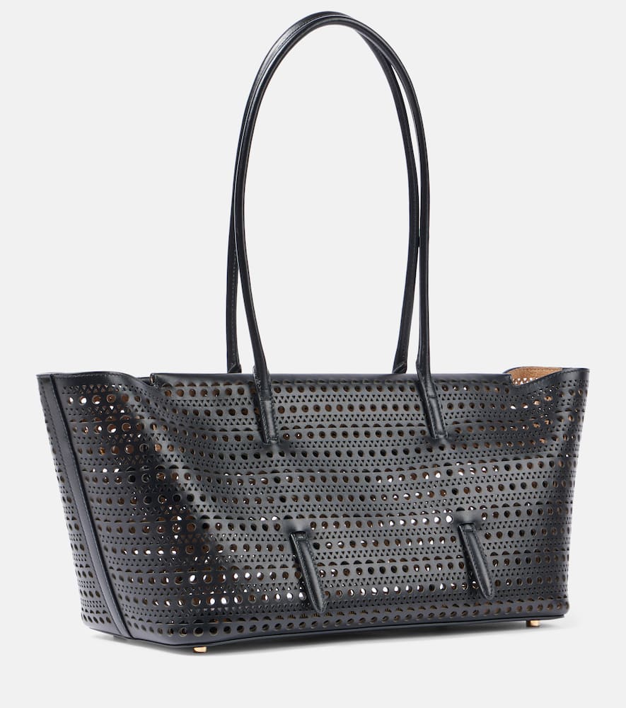 Alaia New Mina 32 leather shoulder bag