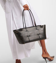 Alaia New Mina 32 leather shoulder bag