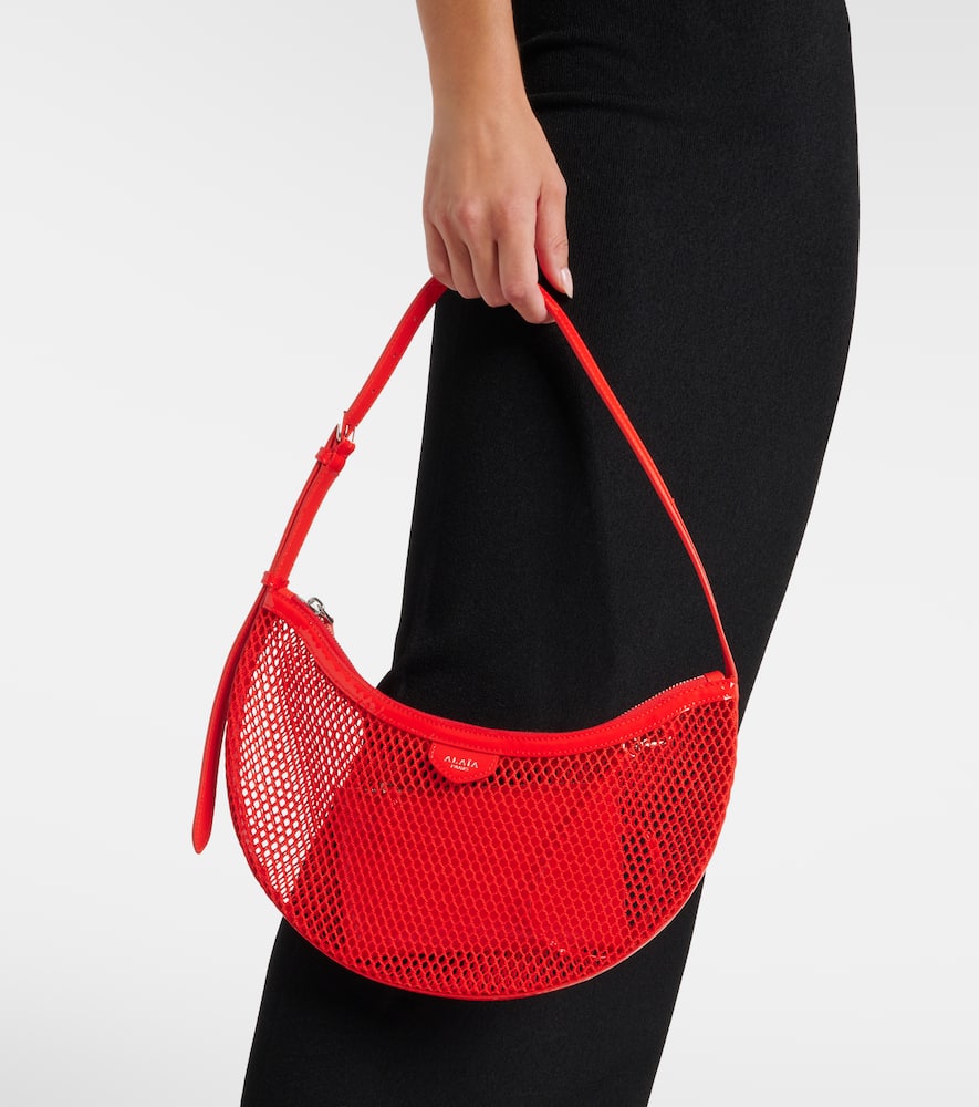 Alaia One Piece Demi Lune mesh shoulder bag