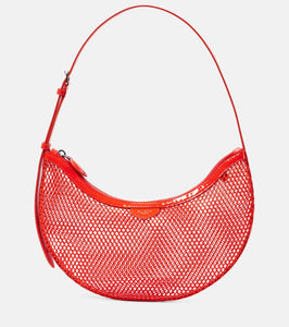 Alaia One Piece Demi Lune mesh shoulder bag. Shop Alaia Shoulder Bags for women now.