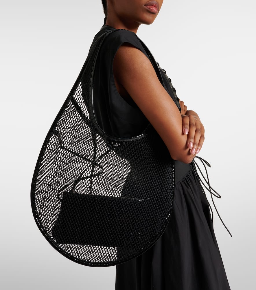 Alaia One Piece Medium mesh tote bag