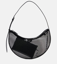 Alaia One Piece Mini mesh shoulder bag. Shop Alaia Shoulder Bags for women now.