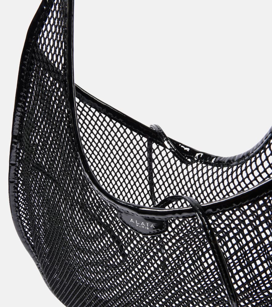 Alaia One Piece XL fishnet shoulder bag